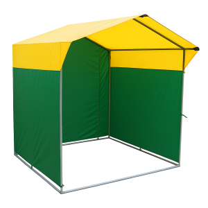Торговая палатка Домик 3х2 м зеленая